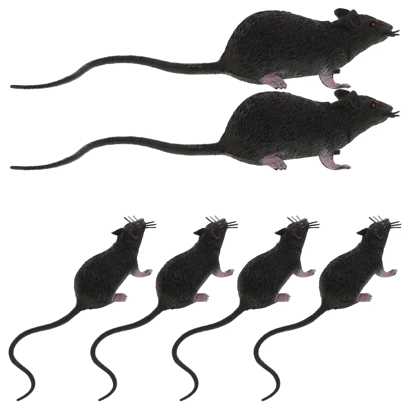 Tricky Toy Realistic Rats Fake Rubber Mice Fake Plastic Rat Prank Toy Fake Poop Squeezable Rats
Tricky Toy Realistic Rats Fake Rubber Mice Fake Plastic Rat Prank Toy Fake Poop Squeezable Rats
