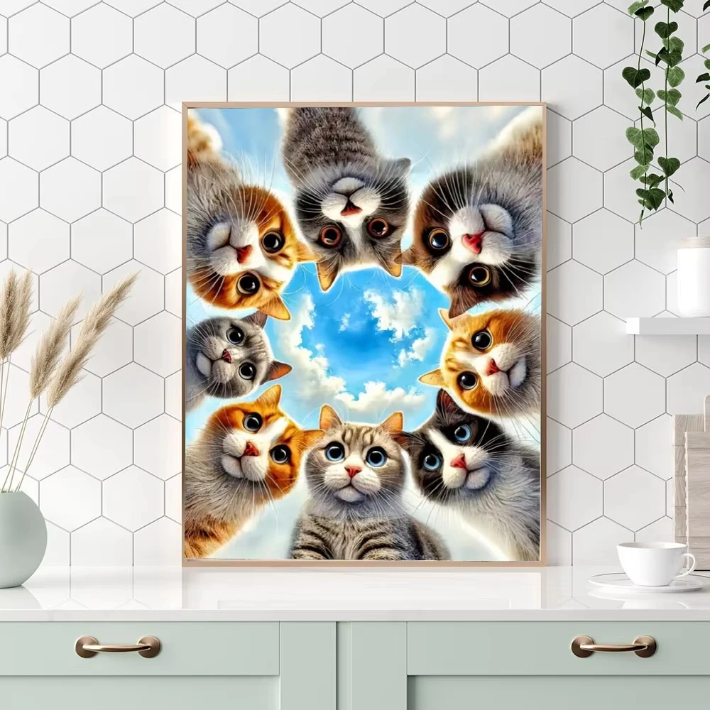 Cute Cat 500/1000/1200/2000 PCS Jigsaw Puzzles Family Activity Relaxing Games for Living Room Home Decor Gift Frameless
Cute Cat 500/1000/1200/2000 PCS Jigsaw Puzzles Family Activity Relaxing Games for Living Room Home Decor Gift Frameless