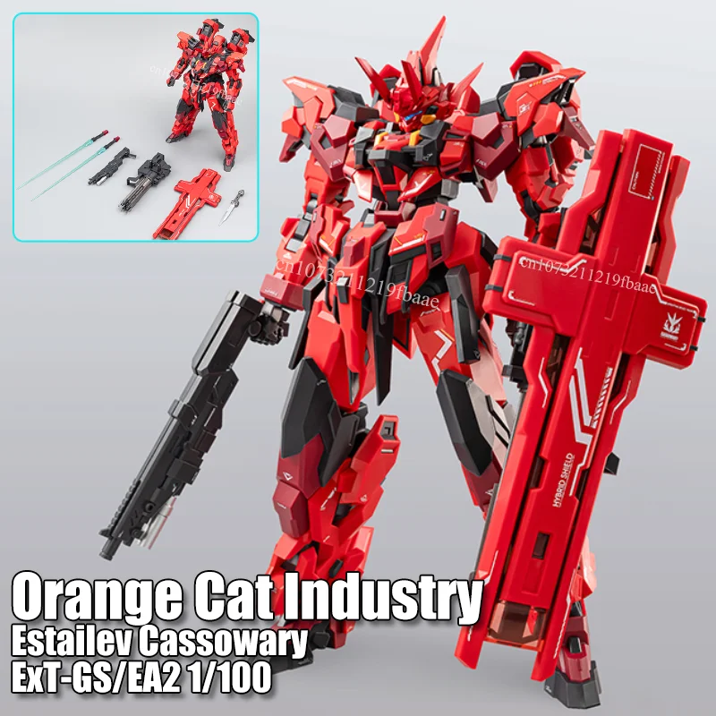 In Stock Orange Cat Industry Estailev Cassowary MG 1/100 Assembly Model Kit Toy Action Figures Robot Plastic Model Gifts
In Stock Orange Cat Industry Estailev Cassowary MG 1/100 Assembly Model Kit Toy Action Figures Robot Plastic Model Gifts
