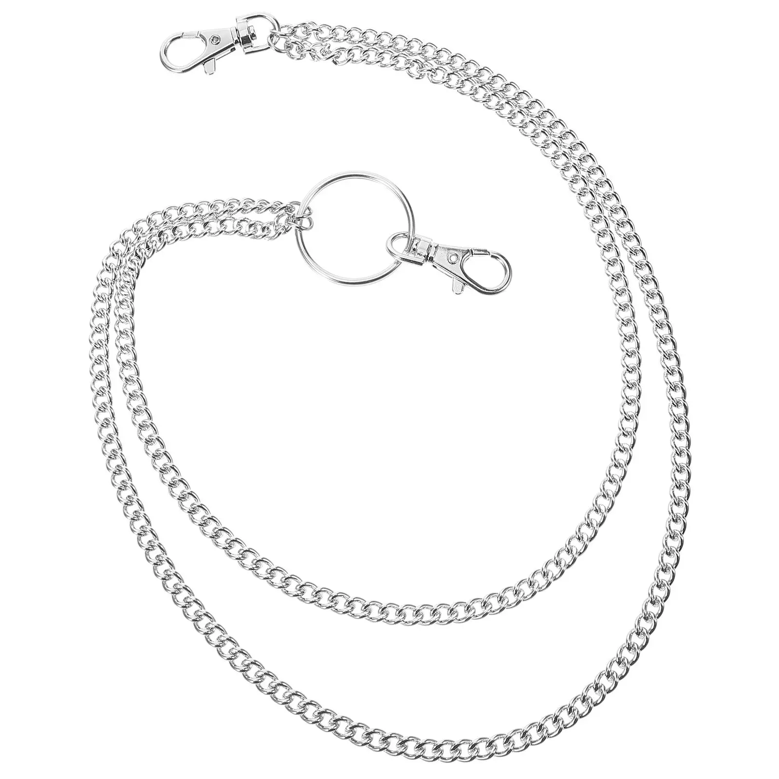 s Waist Pant Purse Wallet Clasp Lobster Clasp Keyring Chain Men Women Jean Chains for Pants Belt Wallet
s Waist Pant Purse Wallet Clasp Lobster Clasp Keyring Chain Men Women Jean Chains for Pants Belt Wallet