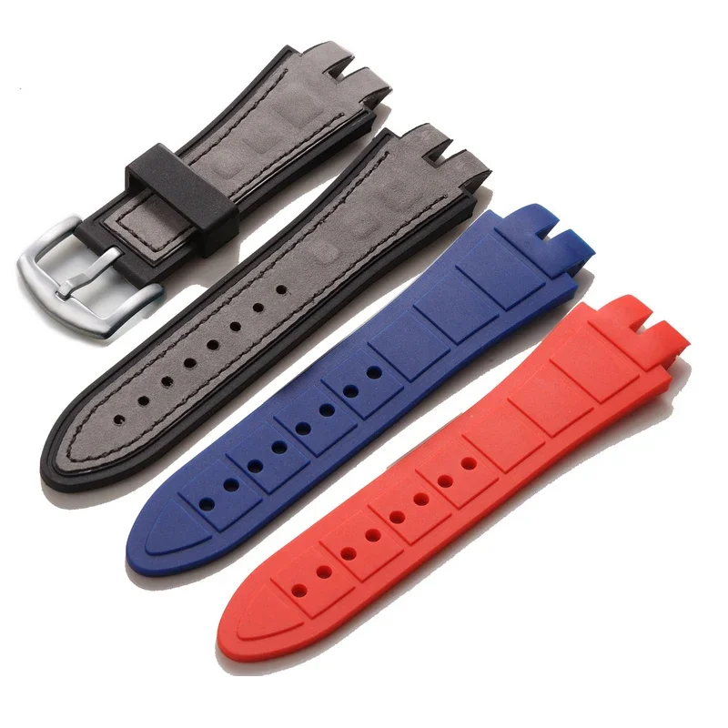 28mm 26mm Black Soft Nature Rubber Silicone Watchband For Roger Dubuis Watch Strap For EXCALIBUR Series Pin Buckle Men
28mm 26mm Black Soft Nature Rubber Silicone Watchband For Roger Dubuis Watch Strap For EXCALIBUR Series Pin Buckle Men