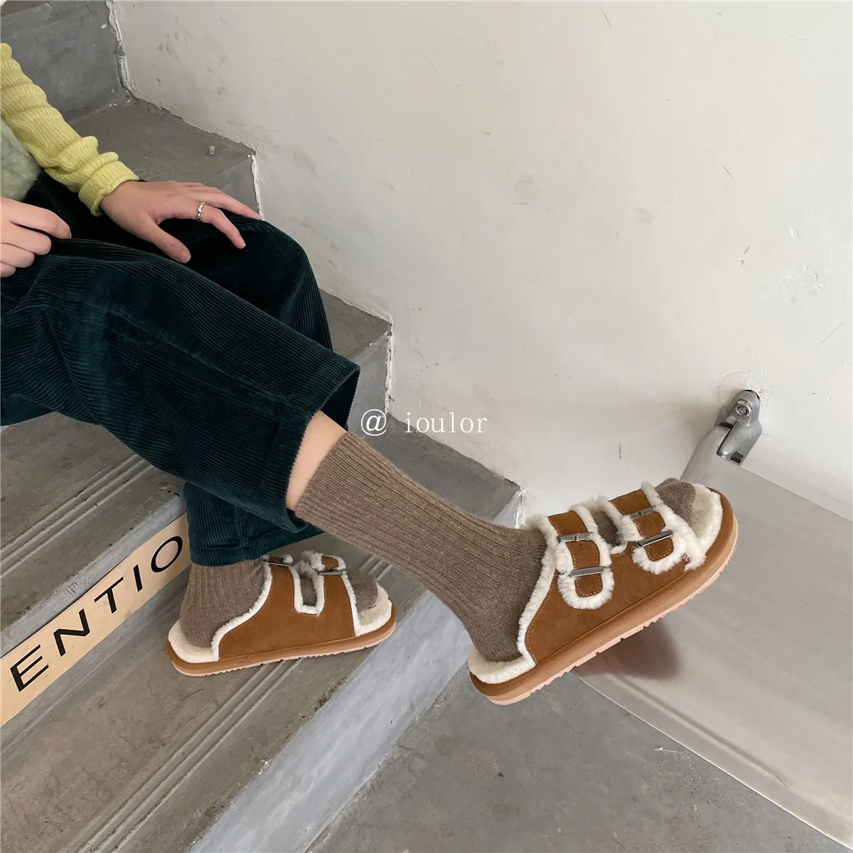 Носки для отдыха до щиколотки, нечеткие толстые кроличьи меховые полосатые зимние теплые однотонные универсальные носки до середины икры с ворсом 1W110
Носки для отдыха до щиколотки, нечеткие толстые кроличьи меховые полосатые зимние теплые однотонные универсальные носки до середины икры с ворсом 1W110