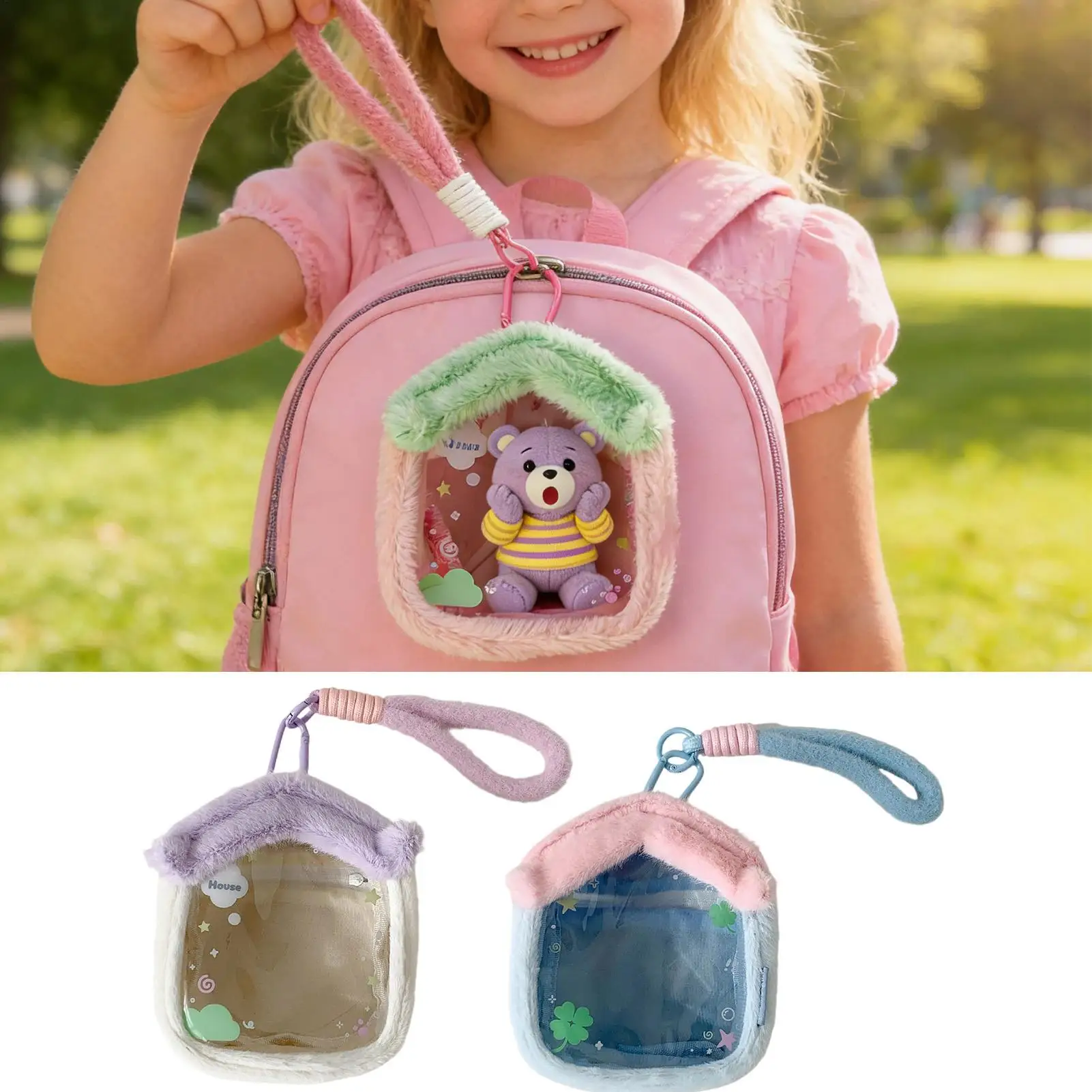 Чехол для демонстрации фигурок, плюшевая пылезащитная кукла для хранения, прозрачный чехол для переноски для аниме, коллекция игрушек, дорожная полка, комната в общежитии
Чехол для демонстрации фигурок, плюшевая пылезащитная кукла для хранения, прозрачный чехол для переноски для аниме, коллекция игрушек, дорожная полка, комната в общежитии