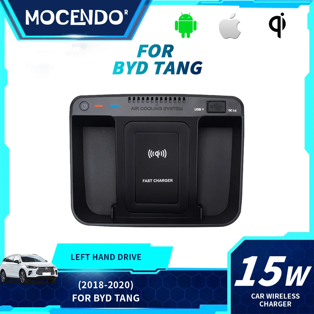Car Wireless Auto Parts Black Charger For BYD Tang 2018-2020 Mobile Phone Holder Plate Interior Accessories
Car Wireless Auto Parts Black Charger For BYD Tang 2018-2020 Mobile Phone Holder Plate Interior Accessories