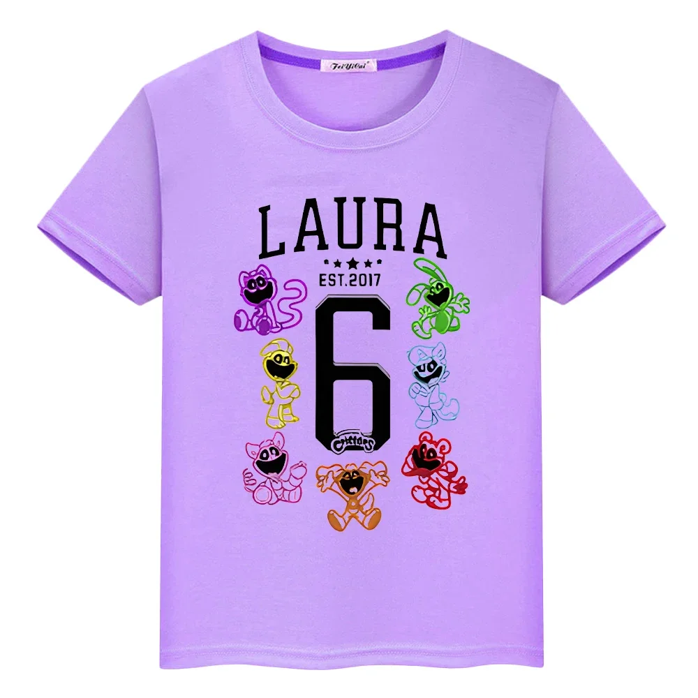 Smiling Critters Cute t-shirt Kawaii print Tops y2k one piece t shirt for kids boy 10years 100%Cotton anime Short girls clothes
Smiling Critters Cute t-shirt Kawaii print Tops y2k one piece t shirt for kids boy 10years 100%Cotton anime Short girls clothes