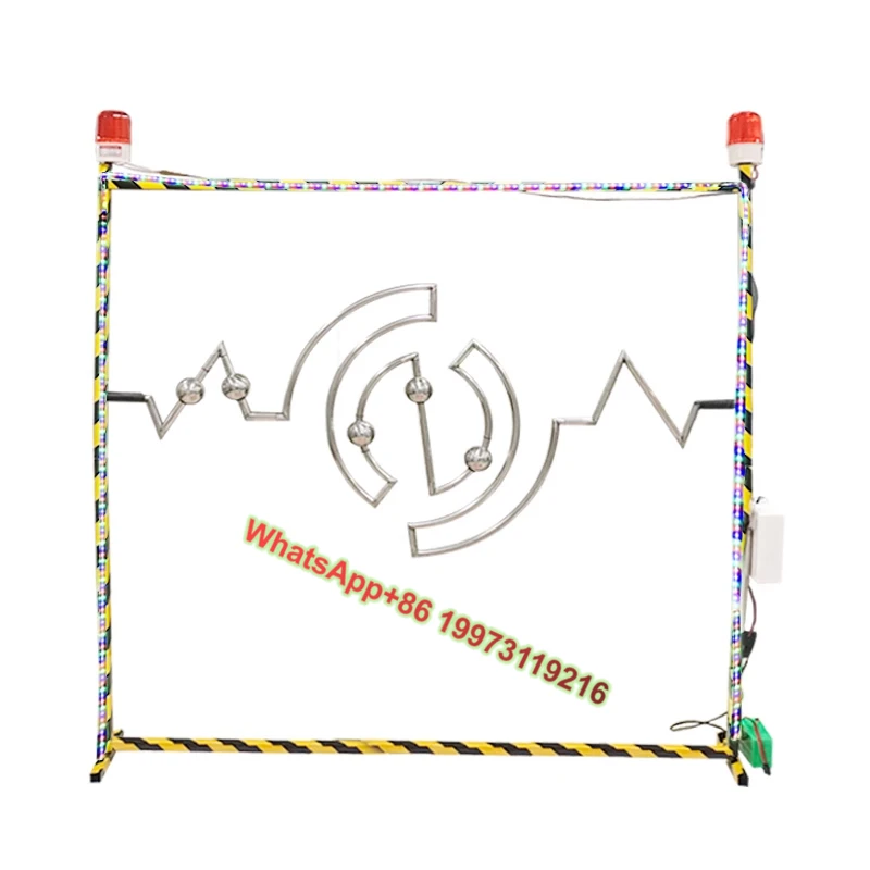 Customizable Carnival Game Stalls for All Ages Steady Hand Challenge Shock Reaction Maze Buzz Wire Coin Operated Game for
Customizable Carnival Game Stalls for All Ages Steady Hand Challenge Shock Reaction Maze Buzz Wire Coin Operated Game for