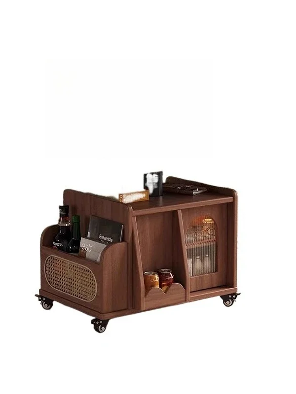 Solid wood movable foldable coffee table Modern simple sofa Side cabinet Side cabinet Small apartment can lift small side table
Solid wood movable foldable coffee table Modern simple sofa Side cabinet Side cabinet Small apartment can lift small side table