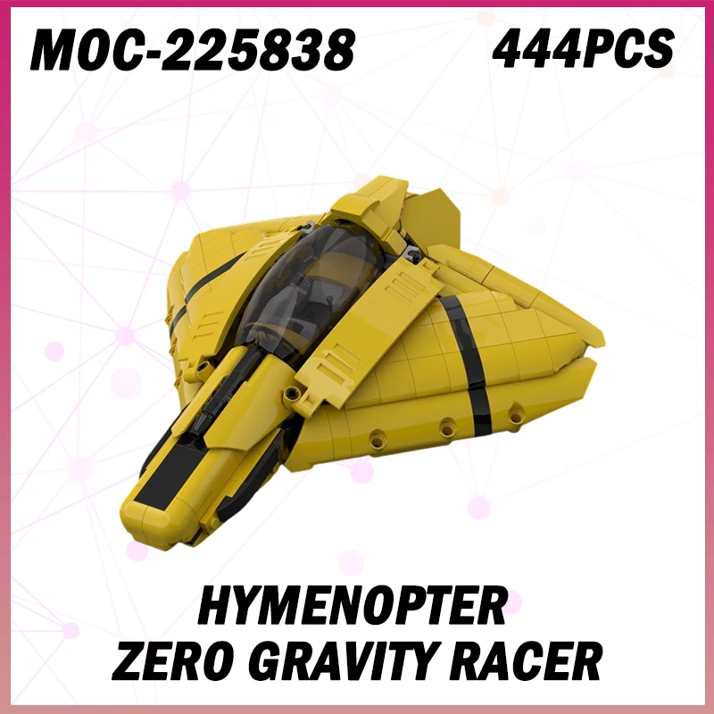 444 шт. MOC-225838 Новые популярные научно-фантастические форсунки-гимолет-гонщик с нулевой гравитацией, модель блока, набор кирпичей, креативные подарки
444 шт. MOC-225838 Новые популярные научно-фантастические форсунки-гимолет-гонщик с нулевой гравитацией, модель блока, набор кирпичей, креативные подарки