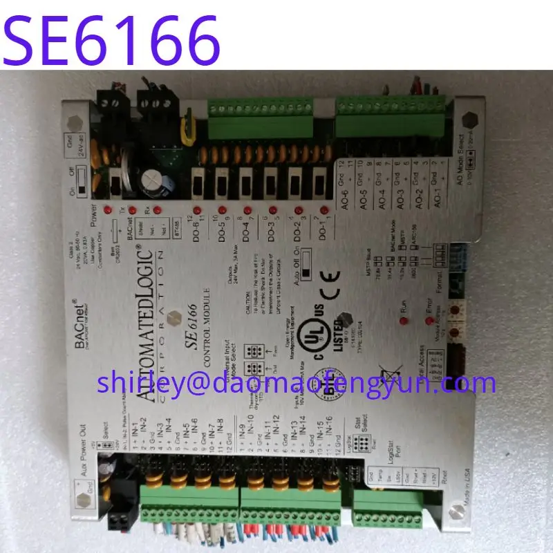 Used AUTOMATEDLOGIC Automation Logic Building Control Module SE6166 Original Disassembly
Used AUTOMATEDLOGIC Automation Logic Building Control Module SE6166 Original Disassembly