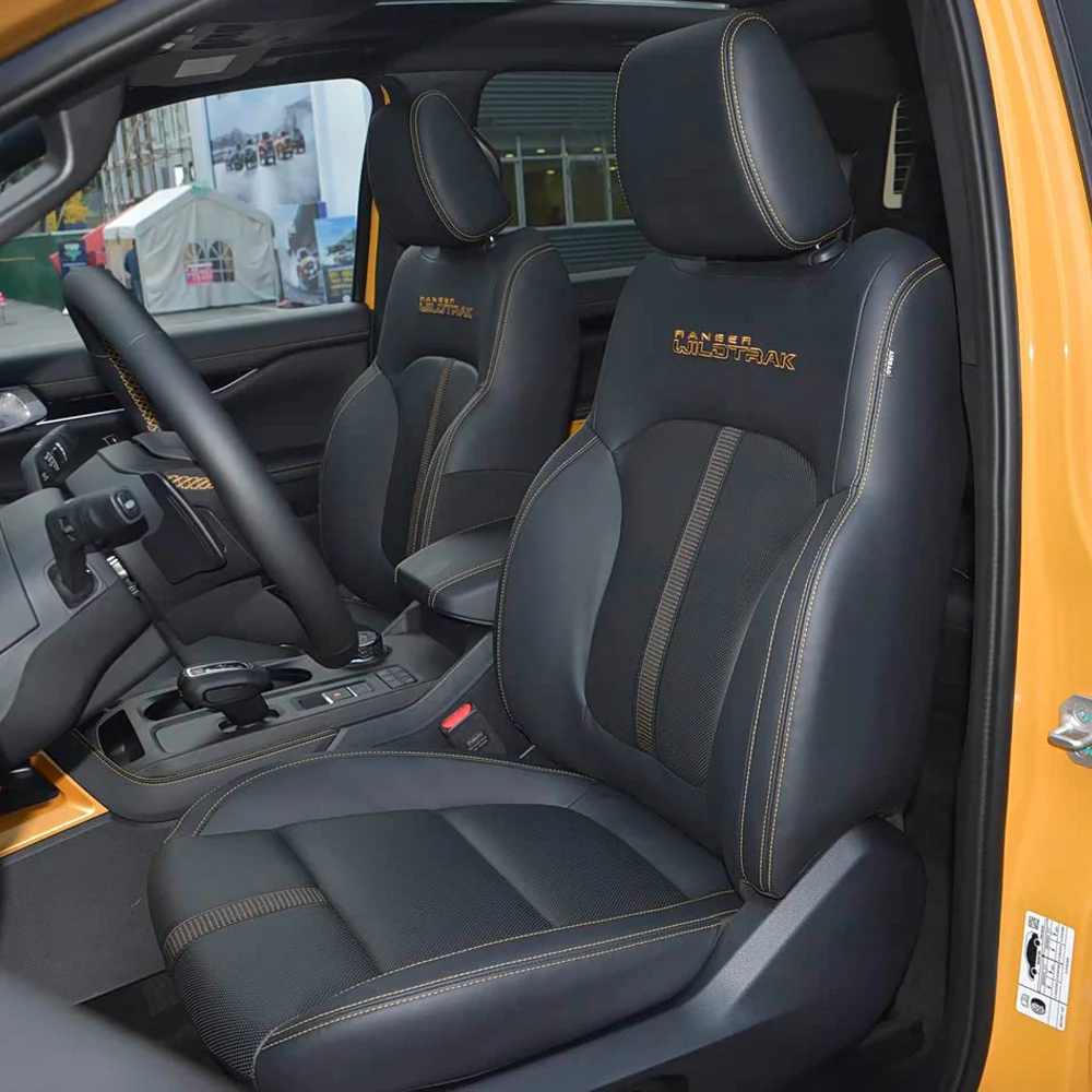 Чехлы на сиденья для Ford Ranger 2023-2025 из искусственной кожи, полный комплект, защитные накладки, стайлинг для автомобиля
Чехлы на сиденья для Ford Ranger 2023-2025 из искусственной кожи, полный комплект, защитные накладки, стайлинг для автомобиля
