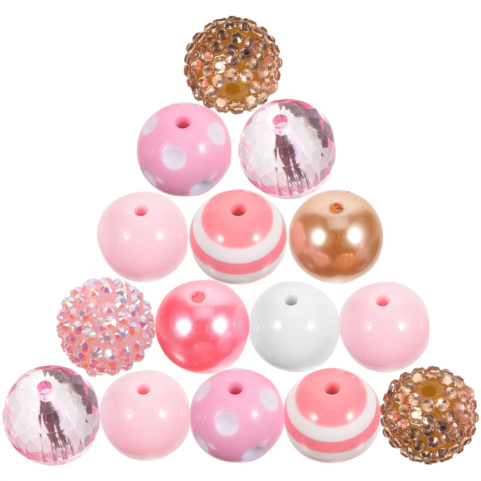 50Pcs Beads Jewelry DIY Loose Decorative Acrylic Resin Small Round Spacer Beads for Crafts Hair Accessories Bracelet Making
50Pcs Beads Jewelry DIY Loose Decorative Acrylic Resin Small Round Spacer Beads for Crafts Hair Accessories Bracelet Making