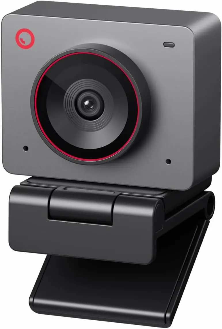 4K Webcam with AI Framing, Gesture Control, Dual Mic for Streaming, Meetings & Gaming - Space Grey
4K Webcam with AI Framing, Gesture Control, Dual Mic for Streaming, Meetings & Gaming - Space Grey