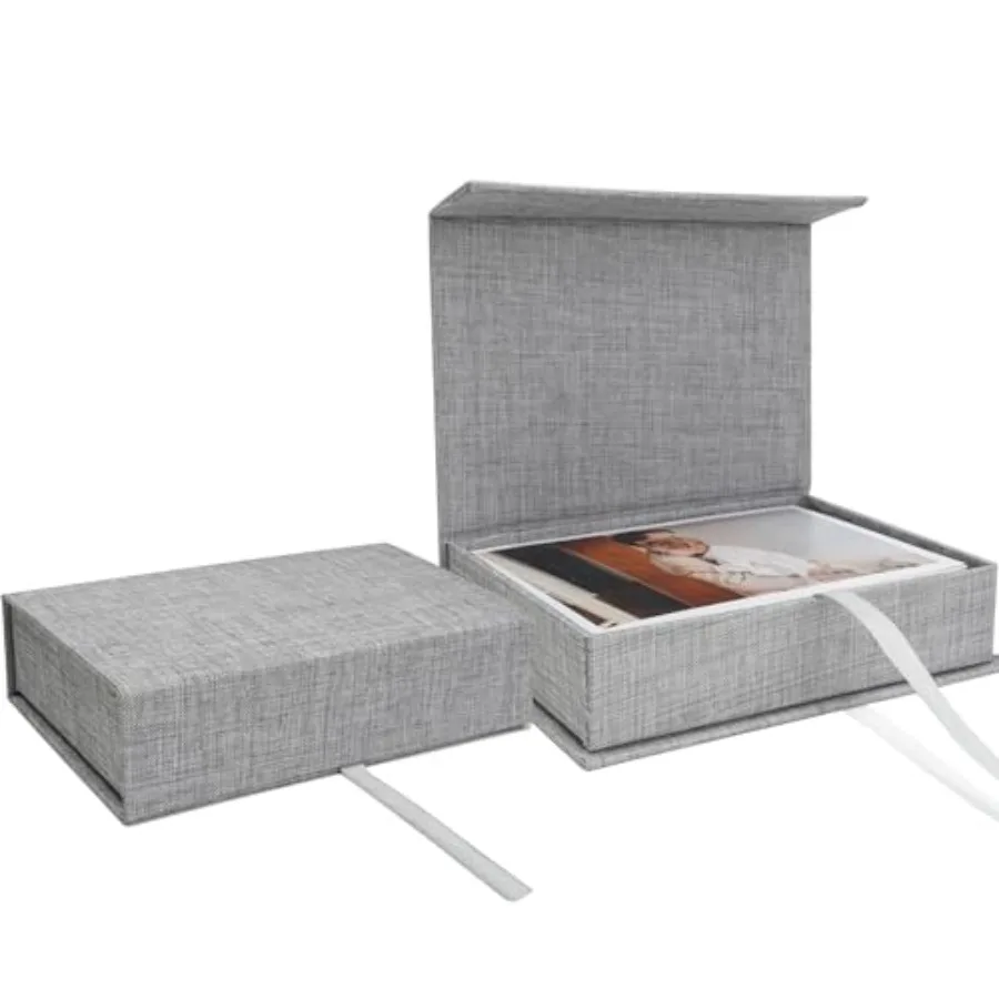 Linen 4" x 6" Photo Cases and Postcard Keeper Storage Container Box 1Pcs for Photo, Postcard, Decorative Paper
Linen 4" x 6" Photo Cases and Postcard Keeper Storage Container Box 1Pcs for Photo, Postcard, Decorative Paper