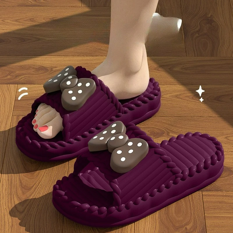 Bow Tie Slippers for Women Sweet Girls Flip Flops Outdoor EVA Non-Slip Beach Slides Comfortable Sandals Summer Fashion Slippers
Bow Tie Slippers for Women Sweet Girls Flip Flops Outdoor EVA Non-Slip Beach Slides Comfortable Sandals Summer Fashion Slippers