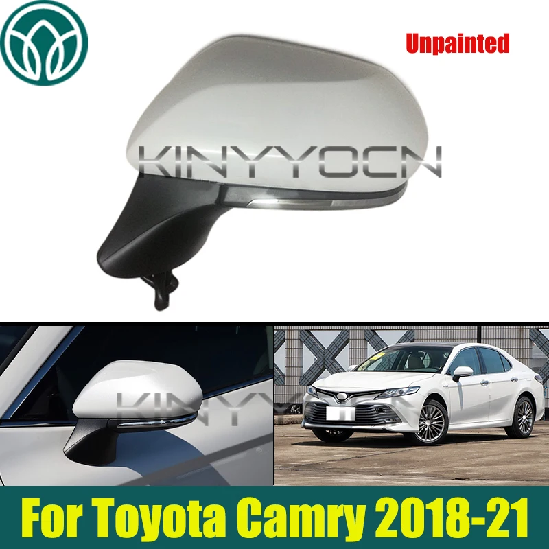 Unpainted Exterior 8 Wires Line Door Rearview Side Mirror Assembly For Toyota Camry 2018 2019 2020 2021
Unpainted Exterior 8 Wires Line Door Rearview Side Mirror Assembly For Toyota Camry 2018 2019 2020 2021