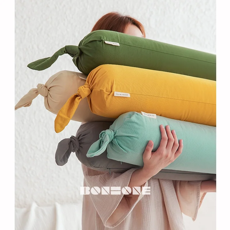 Modern Minimalist Pure Cotton Canvas Candy Color Cylindrical Pillow for Living Room Sofa Sleeping Leg Support Pillow
Modern Minimalist Pure Cotton Canvas Candy Color Cylindrical Pillow for Living Room Sofa Sleeping Leg Support Pillow