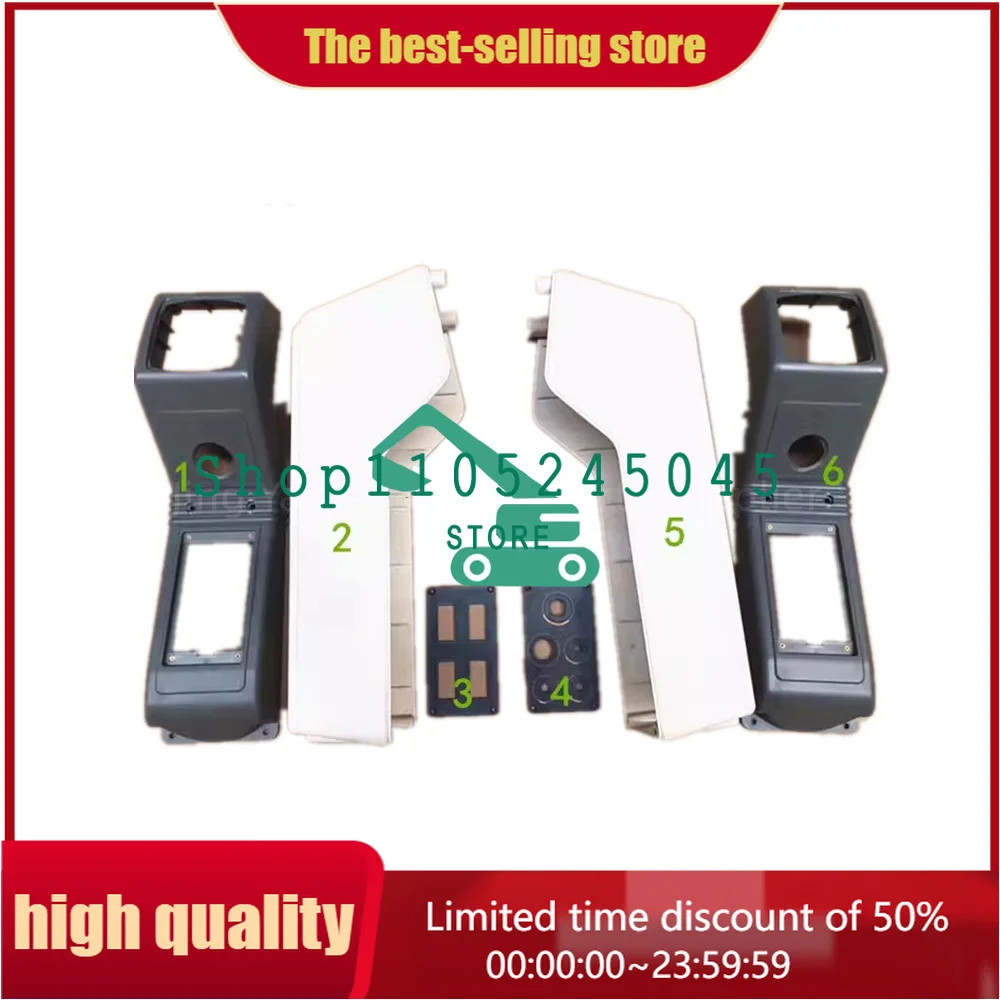 Для DH50 55 DX60 подлокотник, декоративная панель, джойстик, декоративная оболочка, внутренняя панель, детали экскаватора
Для DH50 55 DX60 подлокотник, декоративная панель, джойстик, декоративная оболочка, внутренняя панель, детали экскаватора