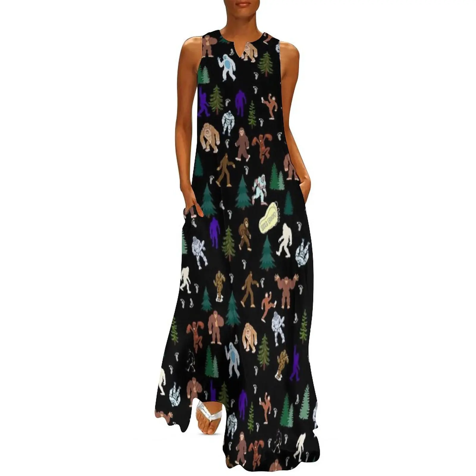Big Foot Hunters Long Dress dress for women summer women's clothing summer 2025 novelties evening dress woman cute 
Big Foot Hunters Long Dress dress for women summer women's clothing summer 2025 novelties evening dress woman cute