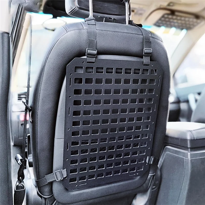 Панель Molle на спинку автомобильного сиденья, органайзер на панели Molle для автомобиля, внедорожника, грузовика, модульное оборудование для сумки EDC, аксессуары для инструментов
Панель Molle на спинку автомобильного сиденья, органайзер на панели Molle для автомобиля, внедорожника, грузовика, модульное оборудование для сумки EDC, аксессуары для инструментов