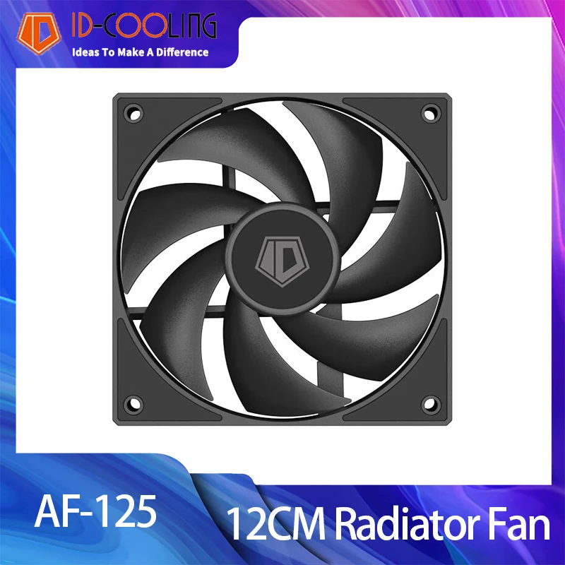ID-COOLING AF-125 12CM Temperature Control FDB Bearing High Air Pressure Computer Case Cooling Fan Water Cooler Radiator Fan
ID-COOLING AF-125 12CM Temperature Control FDB Bearing High Air Pressure Computer Case Cooling Fan Water Cooler Radiator Fan