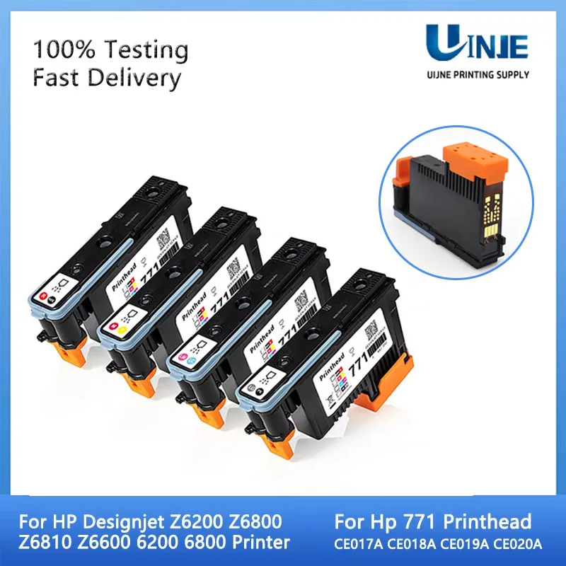Новая печатающая головка для HP 771, CE017A CE018A CE019A CE020A для принтера HP Z6200 Z6800 Z6810 Z6600 6200 6800, печатающая головка HP771
Новая печатающая головка для HP 771, CE017A CE018A CE019A CE020A для принтера HP Z6200 Z6800 Z6810 Z6600 6200 6800, печатающая головка HP771