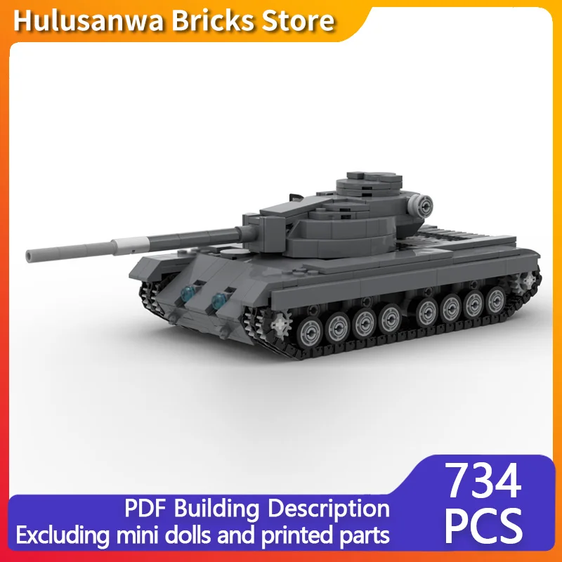 FV214 Conqueror WW2 Военные танки Модель MOC Строительные кирпичи Военное оборудование Модульная технология Подарок Праздник Сборка Детская игрушка
FV214 Conqueror WW2 Военные танки Модель MOC Строительные кирпичи Военное оборудование Модульная технология Подарок Праздник Сборка Детская игрушка