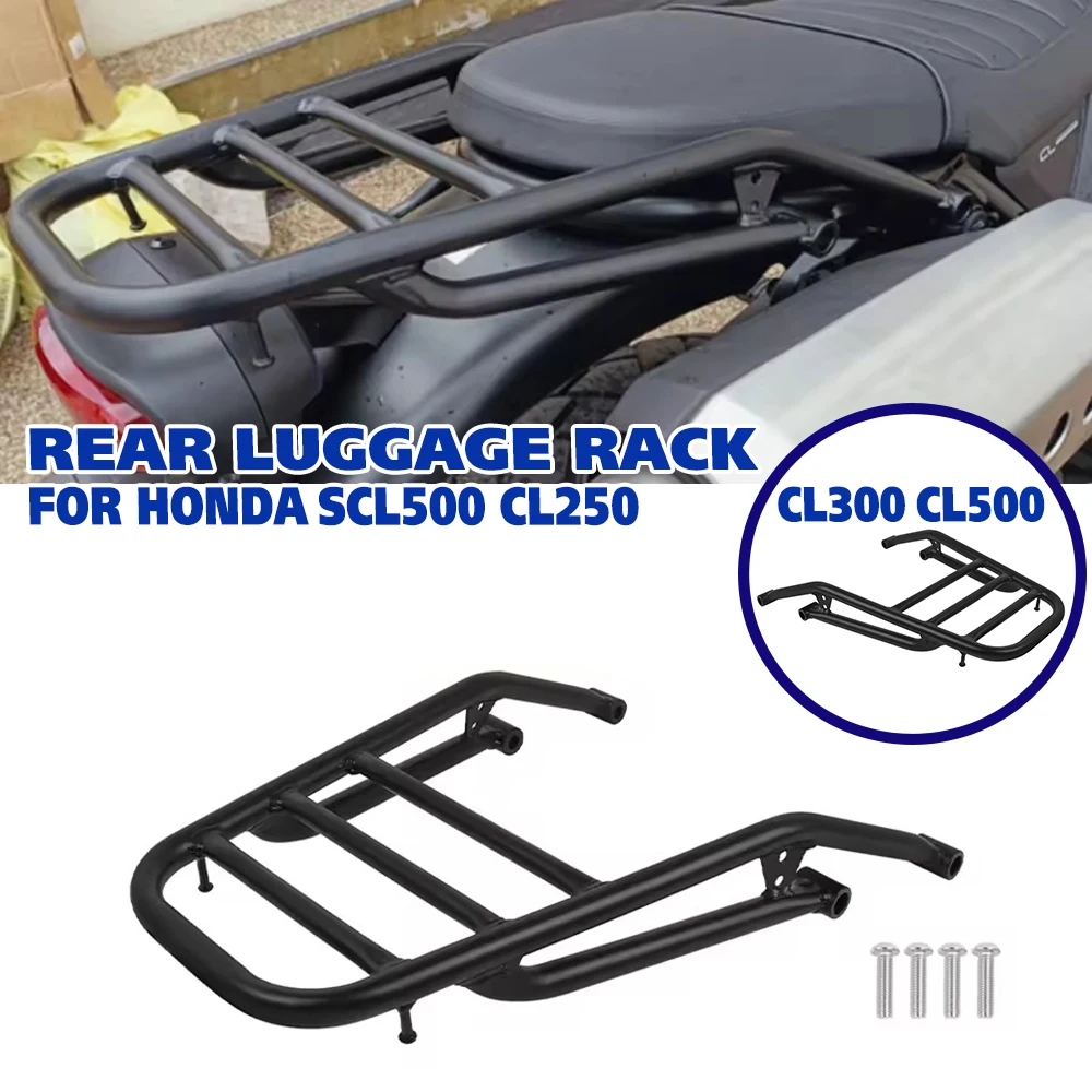 For Honda CL250 CL300 CL500 CL 250 300 500 Rear Seat Luggage Carrier Rack Support Holder Bracket kit Saddlebag Cargo Shelf
For Honda CL250 CL300 CL500 CL 250 300 500 Rear Seat Luggage Carrier Rack Support Holder Bracket kit Saddlebag Cargo Shelf
