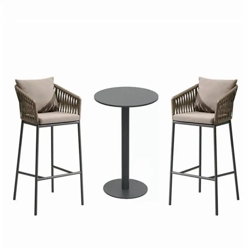 High Woven Nordic Chairs Bar Chairs Apartment Midcentury Modern Ergonomic Comfortable Adults Sillas De Bar Household Essentials
High Woven Nordic Chairs Bar Chairs Apartment Midcentury Modern Ergonomic Comfortable Adults Sillas De Bar Household Essentials