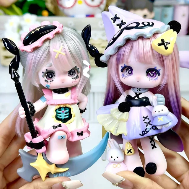 Ninita Witch Revelation Series Blind Box Ninita Action Figure Surprise Bag Anime Figurine Home Decor Mystery Box Model Toys
Ninita Witch Revelation Series Blind Box Ninita Action Figure Surprise Bag Anime Figurine Home Decor Mystery Box Model Toys