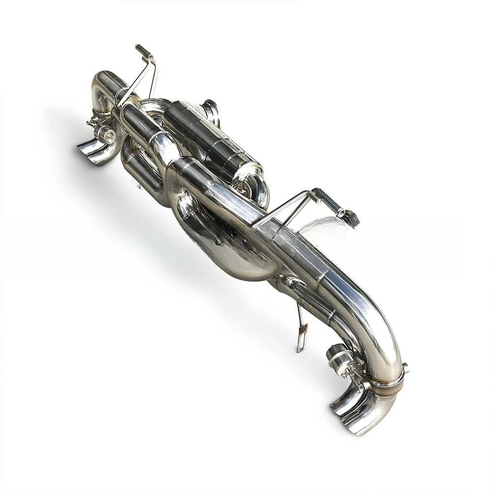 Подходит для выхлопной трубы из нержавеющей стали A ud i R8 V10 5,21 л 2008-2016 с задней выхлопной трубой клапана 
Подходит для выхлопной трубы из нержавеющей стали A ud i R8 V10 5,21 л 2008-2016 с задней выхлопной трубой клапана