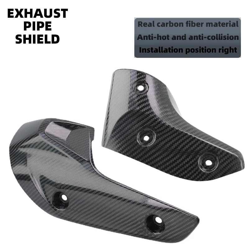 Real Carbon Fiber Motorcycle Exhaust Pipe Shield Anti-hot & Anti-Collision Exhaust Pipe Protective Cover for YAMAHA TMAX530/560
Real Carbon Fiber Motorcycle Exhaust Pipe Shield Anti-hot & Anti-Collision Exhaust Pipe Protective Cover for YAMAHA TMAX530/560
