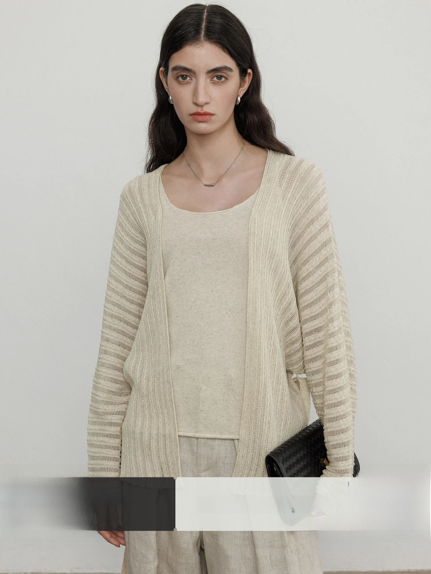 Casual Style Women's Two-Piece Knitted Cardigan And Vest Set Spring Summer New Loose Feel Sleeveless U-Neckline Soft Acrylic ...
Casual Style Women's Two-Piece Knitted Cardigan And Vest Set Spring Summer New Loose Feel Sleeveless U-Neckline Soft Acrylic ...