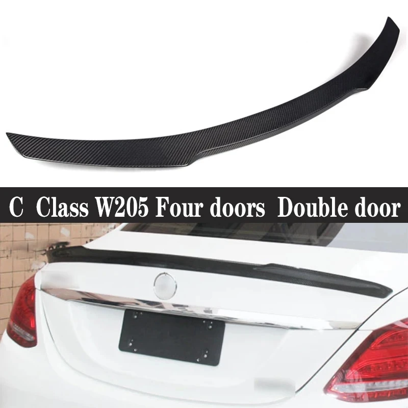 For Mercedes Benz C Class W205 Carbon Fiber Spoiler Shunt Rear Tail fins Duckbill Car Wing Retrofit the rear wing Car Accessorie
For Mercedes Benz C Class W205 Carbon Fiber Spoiler Shunt Rear Tail fins Duckbill Car Wing Retrofit the rear wing Car Accessorie
