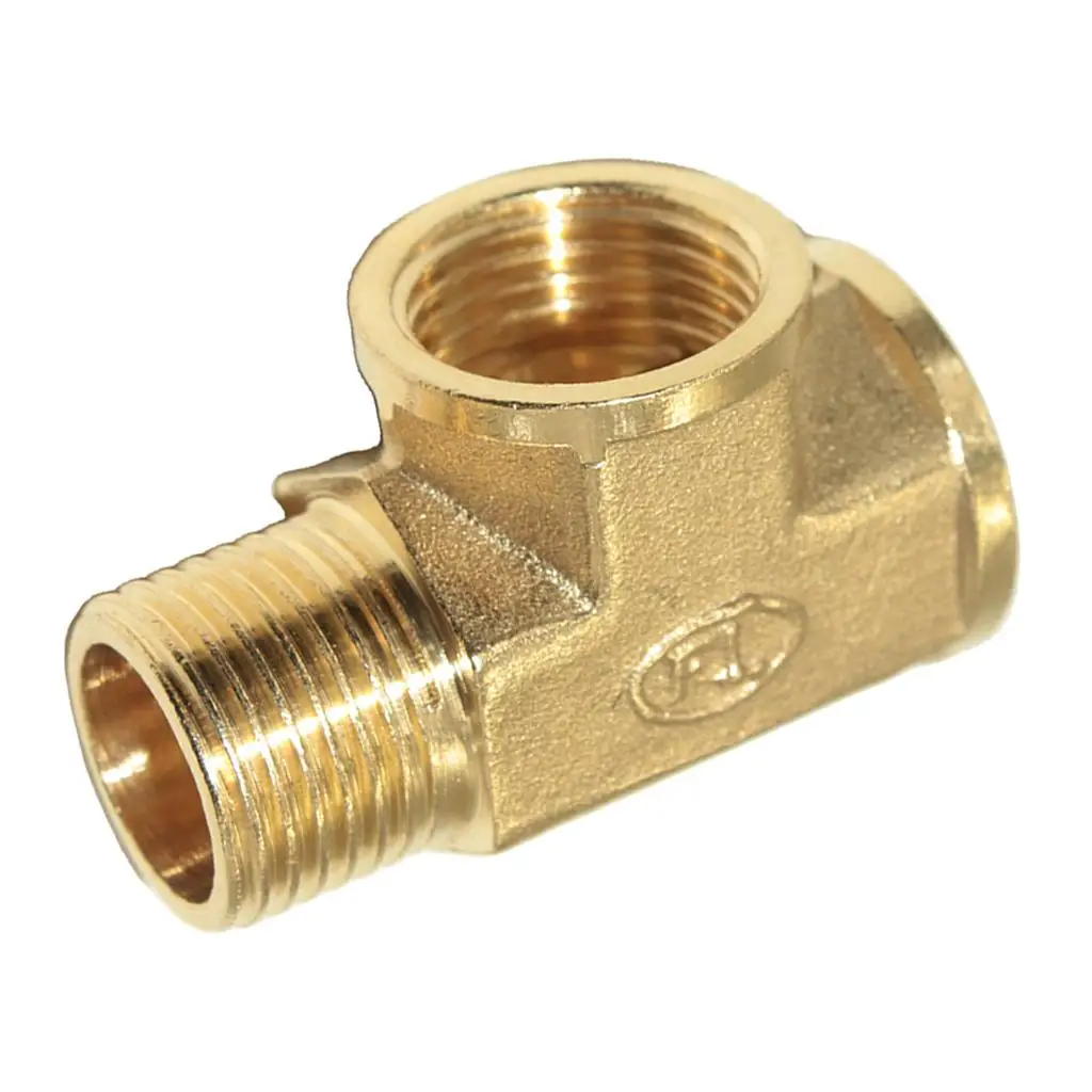 Quick Release Brass Pipe Connector Three Way Thread Elbow Fitting Barbed Coupler for Home Plumbing Repair
Quick Release Brass Pipe Connector Three Way Thread Elbow Fitting Barbed Coupler for Home Plumbing Repair