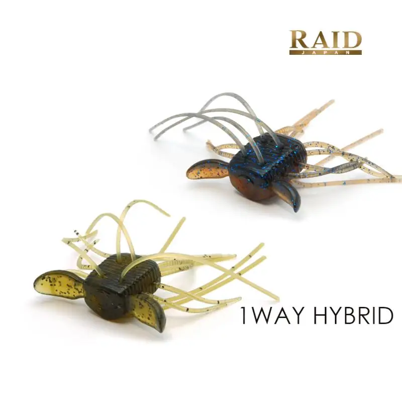 Japan Raid Lurefalse Bait 1WAY HYBRID Spider High Specific Gravity/floating Soft Bait Perch Fishing Black Pit Mandarin Fish Bait
Japan Raid Lurefalse Bait 1WAY HYBRID Spider High Specific Gravity/floating Soft Bait Perch Fishing Black Pit Mandarin Fish Bait