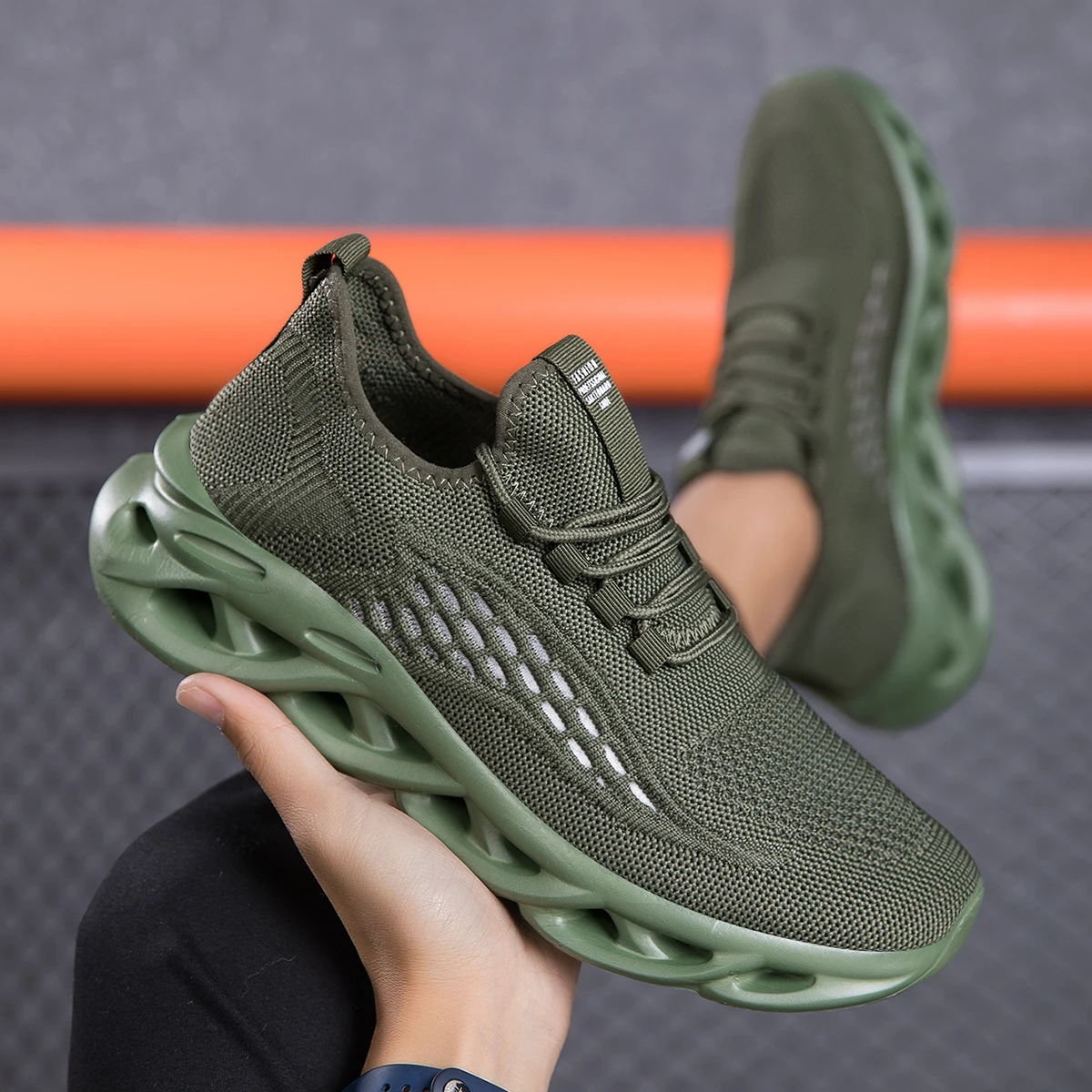 YRZL Men Running Shoes Breathable Mesh Sneakers Outdoor Anti Slip Walking Shoes Soft Comfortable Casual Men's Sports Shoes
YRZL Men Running Shoes Breathable Mesh Sneakers Outdoor Anti Slip Walking Shoes Soft Comfortable Casual Men's Sports Shoes
