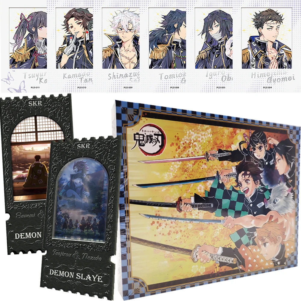 Demon Slayer Collection Cards Booster Box Q-version Cute Cartoon Kamado Tanjirou Anime Characters UR Cards Gifts for Boys Girls
Demon Slayer Collection Cards Booster Box Q-version Cute Cartoon Kamado Tanjirou Anime Characters UR Cards Gifts for Boys Girls