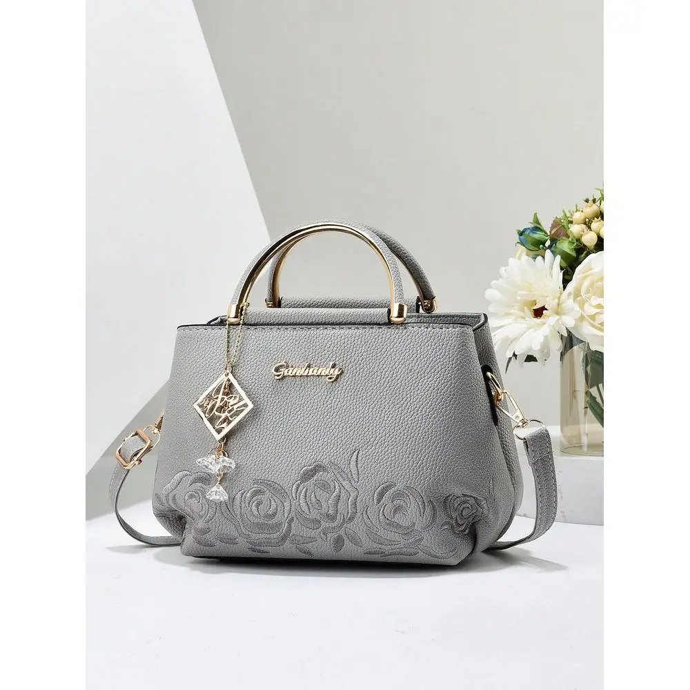 Quilted Detail Handbag, Fashionable Double Handle Work Tote Bag, Women Faux Leather Shoulder Bag, Top Handle Shoulder Crossbody
Quilted Detail Handbag, Fashionable Double Handle Work Tote Bag, Women Faux Leather Shoulder Bag, Top Handle Shoulder Crossbody