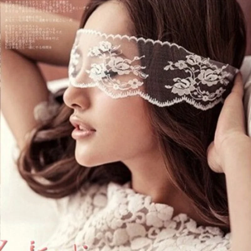 Sexy Black White Lace Eye Masks Women Sexy Transparent Lingerie Cosplay Costumes Erotic Accessories Bandage Strap Eye Covers
Sexy Black White Lace Eye Masks Women Sexy Transparent Lingerie Cosplay Costumes Erotic Accessories Bandage Strap Eye Covers