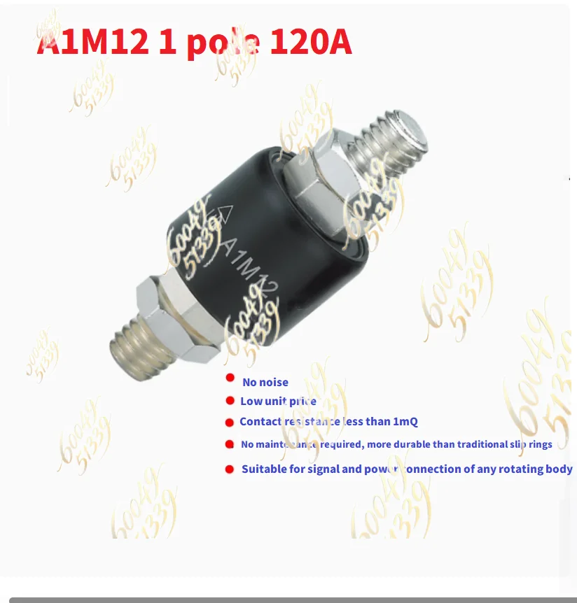 apply to A1M12(120A) / A1M12S(120A) high-speed rotating conductive slip ring collector ring
apply to A1M12(120A) / A1M12S(120A) high-speed rotating conductive slip ring collector ring