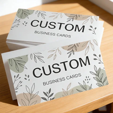 200pcs, Custom Business Cards/Cards, Desktop Business Cards, Thank You Cards, Matte Film Surface