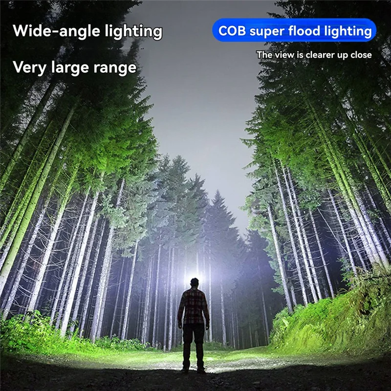 A69esensor Headlight Led Light Outdoor Strong Light Zoom Floodlight COB Head-Mounted Fishing Light Running Headlamp
A69esensor Headlight Led Light Outdoor Strong Light Zoom Floodlight COB Head-Mounted Fishing Light Running Headlamp