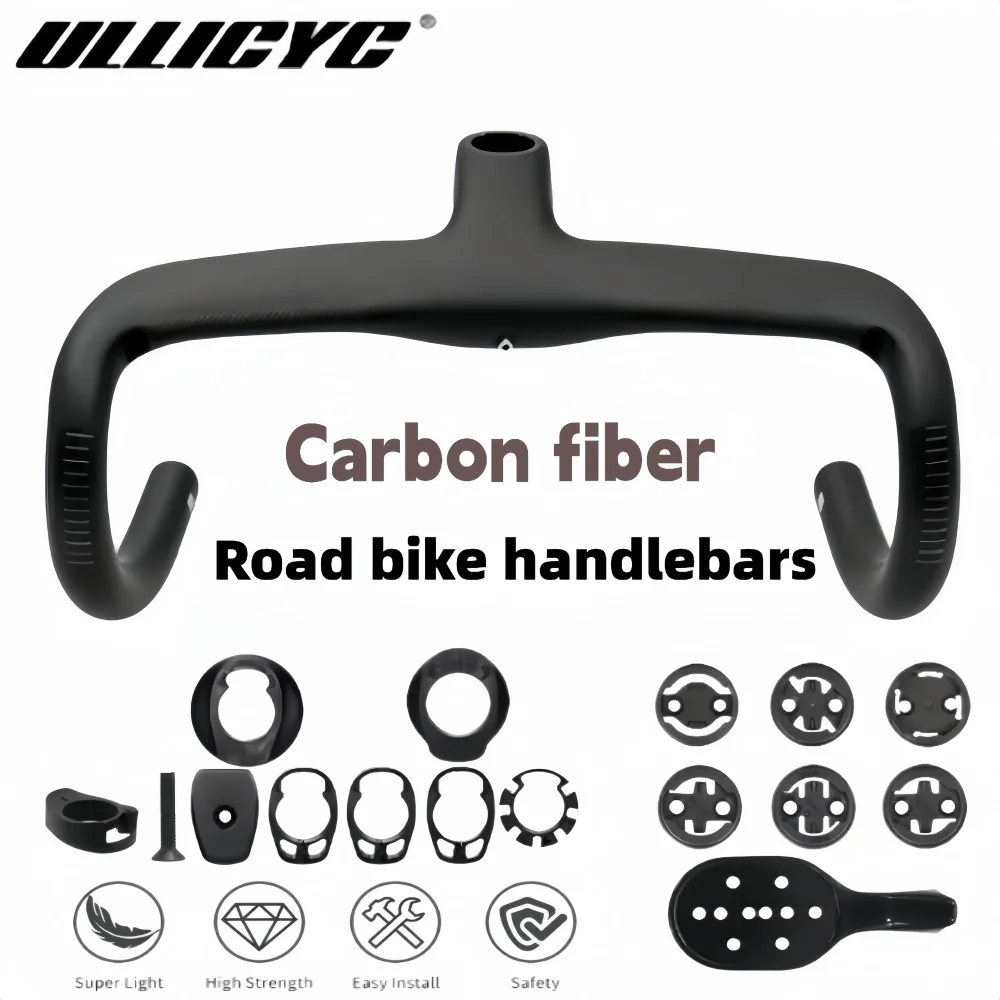 SL6 Standard round Frame Road Bicycle Handlebar Full Internal Cable T1000 Carbon Integrated Cockpit OD1 Carbon Handlebar
SL6 Standard round Frame Road Bicycle Handlebar Full Internal Cable T1000 Carbon Integrated Cockpit OD1 Carbon Handlebar