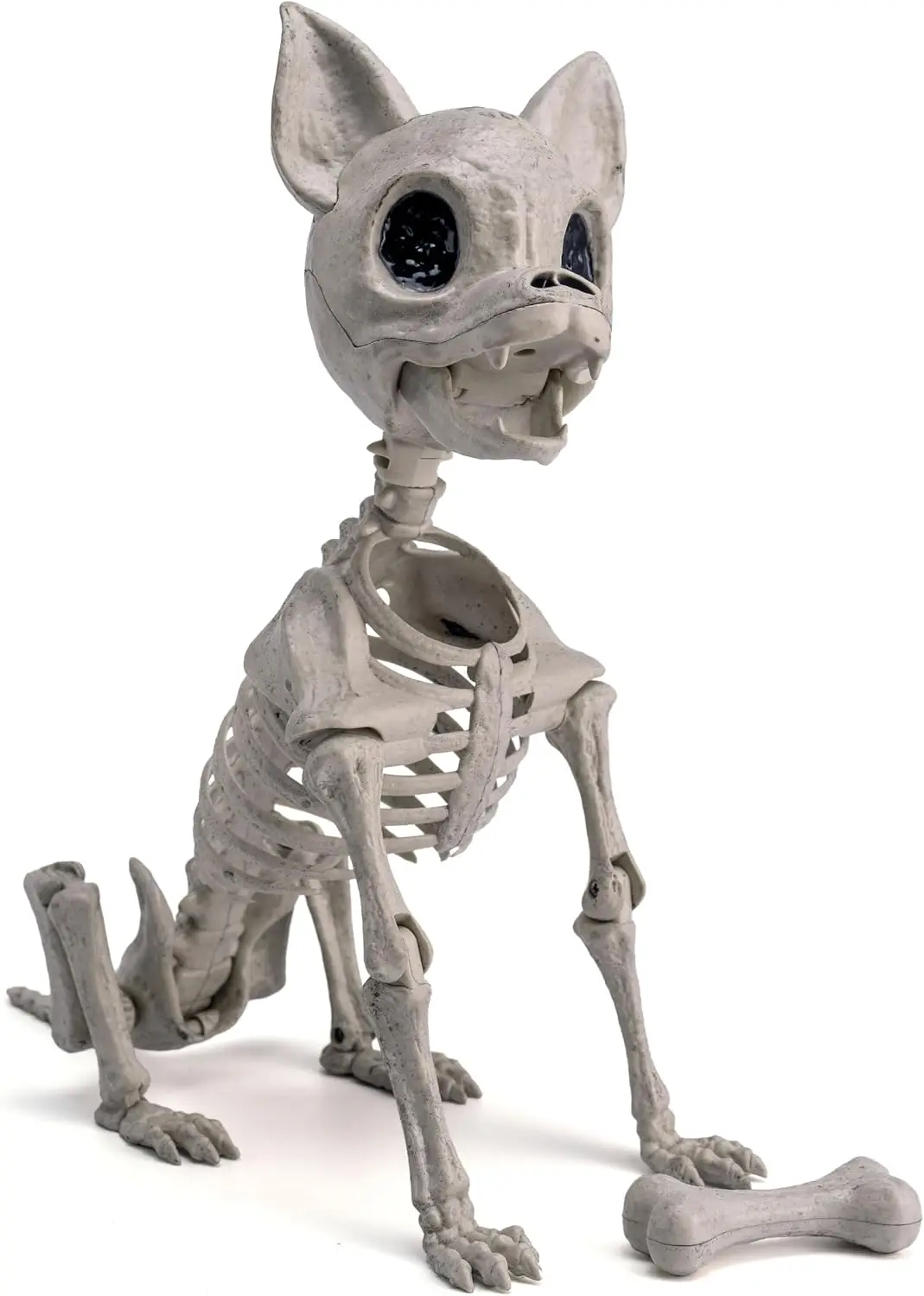 12.6 inches Plastic Puppy Bones Skeleton Plastic Chihuahua Dog Skeleton Halloween Decorations with Posable Joints for Halloween Indoor Outdoor, Graveyard Party Decor
12.6 inches Plastic Puppy Bones Skeleton Plastic Chihuahua Dog Skeleton Halloween Decorations with Posable Joints for Halloween Indoor Outdoor, Graveyard Party Decor