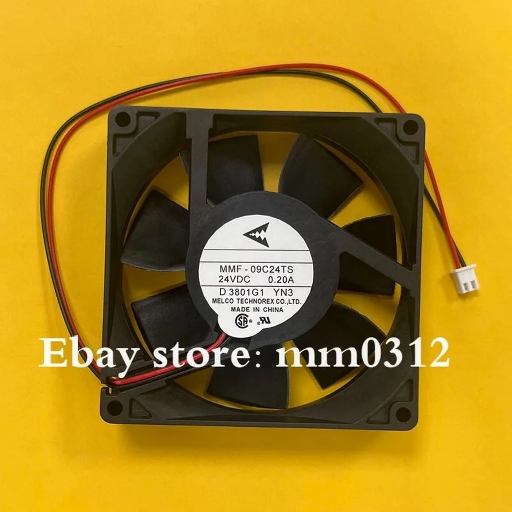 For Mitsubishi MMF-09C24TS-YN3 DC24V 0.20A 9CM 2-Pin Silent Cooling Fan
For Mitsubishi MMF-09C24TS-YN3 DC24V 0.20A 9CM 2-Pin Silent Cooling Fan