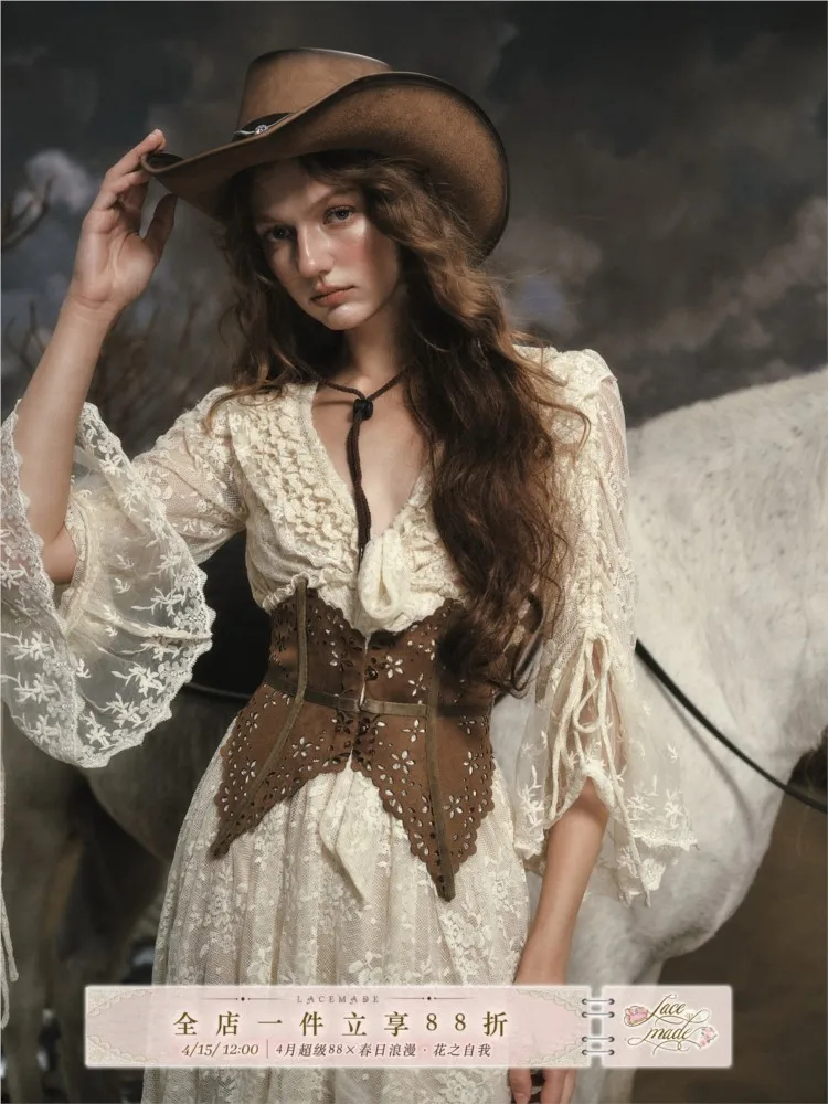 Heavy industry lace collar fishbone waist seal suit dress
Heavy industry lace collar fishbone waist seal suit dress