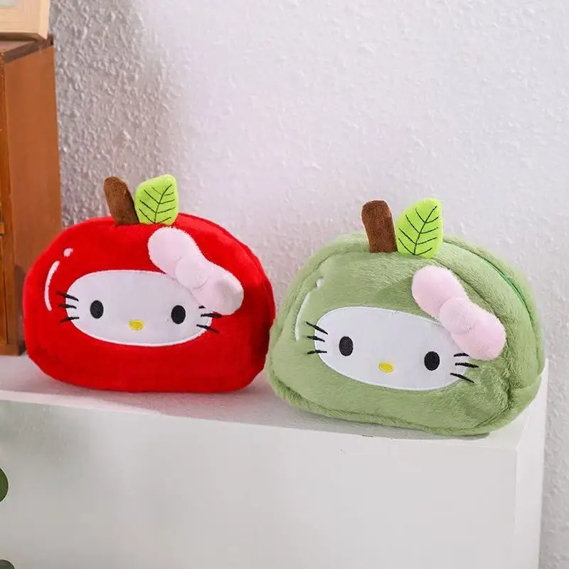 Sanrio Hello Kitty Plush Pencil Case Kawaii Apple Kuromi My Melody Pochacco Cute Plush Toy Makeup Bag Soft Stationery Bag Perfec
Sanrio Hello Kitty Plush Pencil Case Kawaii Apple Kuromi My Melody Pochacco Cute Plush Toy Makeup Bag Soft Stationery Bag Perfec
