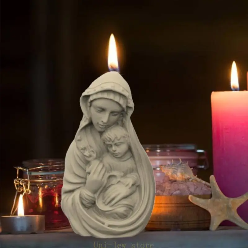 40GB Large-sized Silicone Mary Mold Western Mythical Figure Statue Mold Epoxy Resin Mold for Home Decoration
40GB Large-sized Silicone Mary Mold Western Mythical Figure Statue Mold Epoxy Resin Mold for Home Decoration