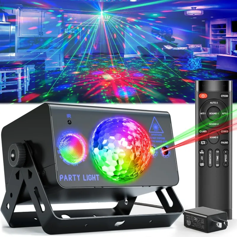 Вечерние огни Dj Disco Ball Light, светодиодные сценические стробоскопы, звуковая активация с дистанционным управлением для рождественских вечеринок в клубе, баре, праздника
Вечерние огни Dj Disco Ball Light, светодиодные сценические стробоскопы, звуковая активация с дистанционным управлением для рождественских вечеринок в клубе, баре, праздника