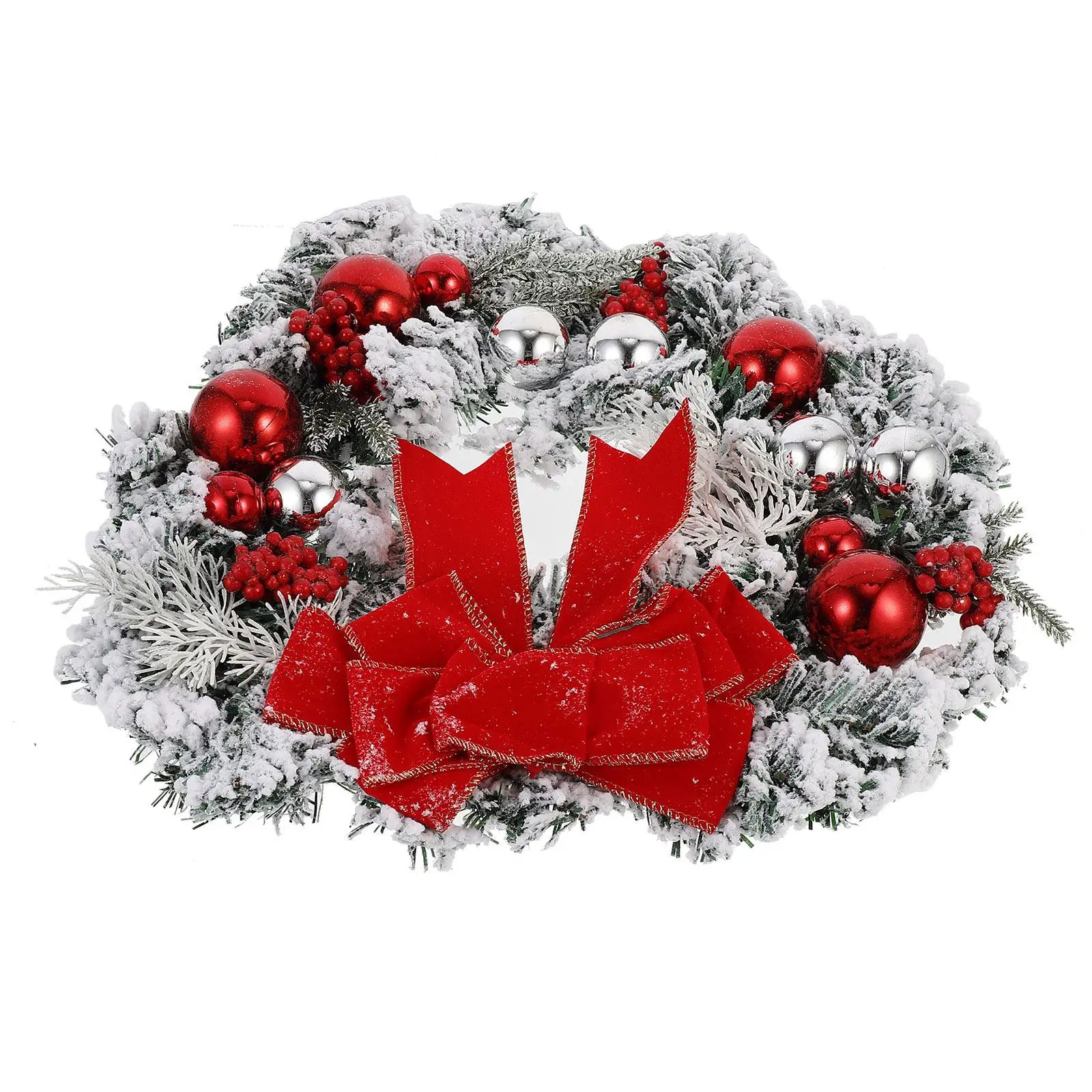 1pc Artificial Flower Wreath Premium Never Fading Door Wall Decor For Christmas Halloween Thanksgiving Festival Party Decoration
1pc Artificial Flower Wreath Premium Never Fading Door Wall Decor For Christmas Halloween Thanksgiving Festival Party Decoration